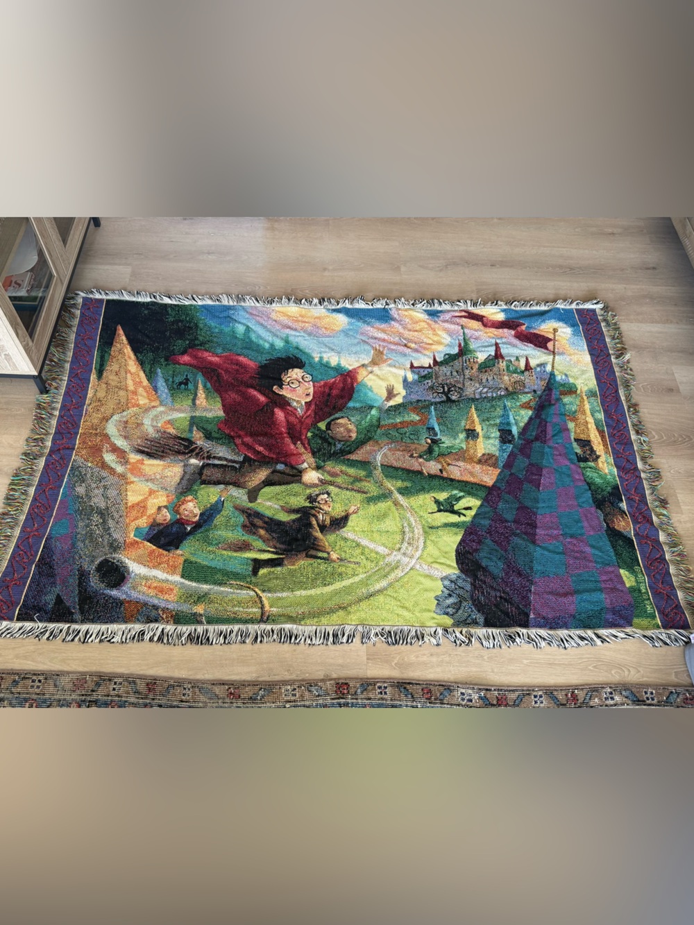 Harry Potter tapestry blanket